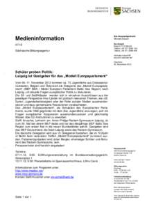 Medieninformation  Ihre Ansprechpartnerin Michaela Bausch