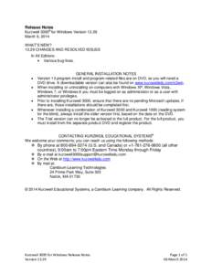 Software / Computer accessibility / Kurzweil Educational Systems / Kurzweil / Windows Vista / Cambium Learning Group / Windows / Kurzweil K250 / Microsoft Windows / Assistive technology / System software