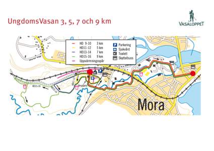 UngdomsVasan 3, 5, 7 och 9 km  