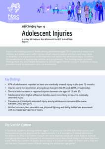 Pharmacology / Youth health / Self-harm / Suicide / Alcoholism / Medical cannabis / Adolescence / Health / Medicine