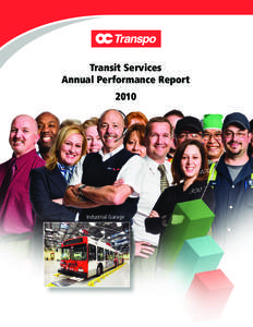 Transit Services Annual Performance Report 2010 Industrial Garage