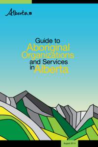Guide to  Aboriginal Organizations and Services