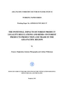 Crimes / Environmental law / Illegal logging / Voluntary Partnership Agreement / Deforestation / Reducing Emissions from Deforestation and Forest Degradation / Forest product / Traffic / Forestry in India / Forestry / Environment / Logging