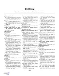 INDEX NOTE.—For action on bills and resolutions see History of Bills and Resolutions. A CHILD IS MISSING, INC. Bills and resolutions Dept. of Justice: make annual grant to the A Child