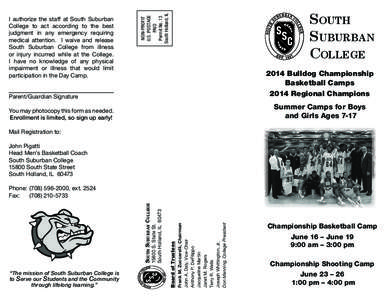 South Suburban College NON-PROFIT U.S. POSTAGE