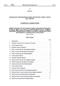 Guidelines on the details of the various categories of variations, on the operation of the procedures laid down in Chapters II, IIa, III and IV of Commission Regulation (EC) No[removed]of 24 November 2008 concerning th
