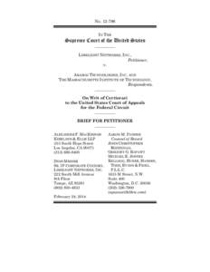 John J. Bursch / United States patent law / Law / Wilfred Feinberg