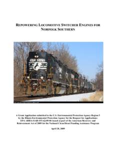 Electro-Motive Diesel / La Grange /  Illinois / Diesel locomotive / Ultra-low-sulfur diesel / United States Environmental Protection Agency / Diesel engine / Caterpillar Inc. / Diesel Emissions Reduction Act / Land transport / Transport / Rail transport