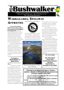 Walk Safely - Walk with a Club  .......................................................................................... Magazine of the Confederation of Bushwalking Clubs (NSW) Inc ISSN[removed]Winter issue - May 19