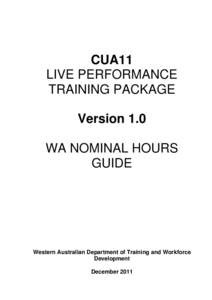 Microsoft Word - CUA11 Live Performance TPIG V1.doc
