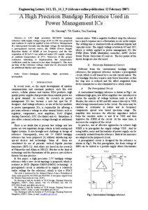 Engineering Letters, 14:1, EL_14_1_9 (Advance online publication: 12 February[removed]______________________________________________________________________________________