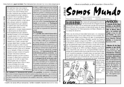 «Amar es combatir, es abrir puertas» (Octavio Paz)  La HOJA DE Ponte en contacto con nosotros: Pasaje de Can Menor s/n, 28007 Madrid [removed]