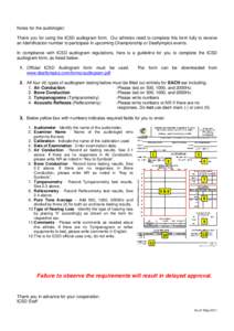 Microsoft Word - Notes for the audiologist.doc