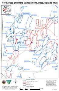 Herd Areas and Herd Management Areas, Nevada (NW) McGee Mountain Little Owyhee Black Rock Range West Black Rock Range East