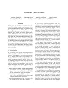 VMware / Anti-cheat software / Fault-tolerant computer systems / Cheating in video games / PunkBuster / Cheating in online games / Replication / Cryptographic hash function / Hash function / Software / System software / Computing