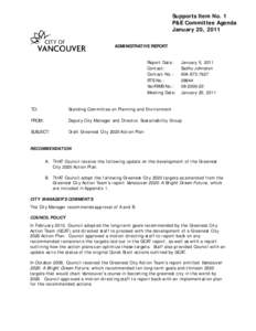 Microsoft Word - penv 1 - Draft Greenest City 2020 Action Plan.DOC