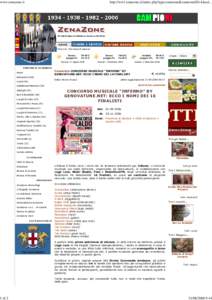 www.zenazone.it  http://ww1.zenazone.it/index.php?app=zenazone&zenazoneID=1dacd... Ti trovi in: Provincia di Genova Sereno