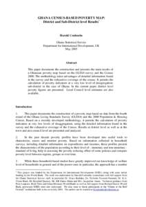 Economy / Economics / Aid / Humanitarian aid / Poverty / Measuring poverty / Oxford Poverty and Human Development Initiative / Extreme poverty / Sampling