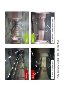 120W MAT Induction Lamp  T8 36W Florescent Tylful Company Limited – DCH Ctr. Car Park