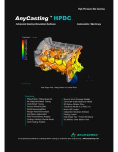 High Pressure Die Casting  AnyCasting TM