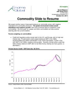 Microsoft Word - Commodity Slide to Resume
