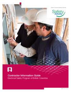 British Columbia Safety Authority  Contractor Information Guide Electrical Safety Program of British Columbia