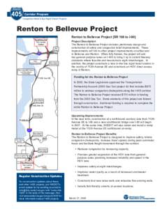 Interstate 405 / Interstate 90 in Washington / Southern California freeways / Bellevue /  Washington / High-occupancy vehicle lane / Renton /  Washington / Interstate 5 / Roads and Transit / Washington State Route 167 / Washington / Seattle metropolitan area / Transport