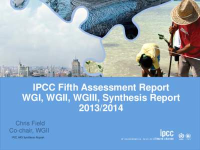 IPCC Fifth Assessment Report WGI, WGII, WGIII, Synthesis Report[removed]Chris Field Co-chair, WGII IPCC AR5 Synthesis Report