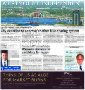 WESTMOUNT INDEPENDENT We are Westmount Weekly. Vol. 11 No. 7a July 4, 2017