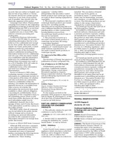 Federal Register / Vol. 76, No[removed]Friday, July 22, [removed]Proposed Rules  srobinson on DSK4SPTVN1PROD with PROPOSALS secured, that are written in English, and that are free of any defects or viruses.