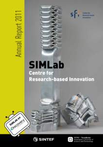 Annual ReportSIMLab Centre for Research-based Innovation