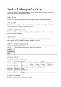 Microsoft Word - EWDOCS_n3308809_v1_Supporting_documents_-_section_3_-_groups_of_activities.docm