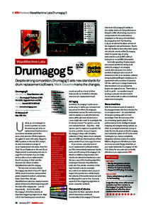 MTM Reviews WaveMachine Labs Drumagog 5  WaveMachine Labs Drumagog 5