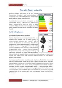 Financial Secrecy Index  Austria Narrative Report on Austria Austria is ranked at 18th position on the 2013 Financial