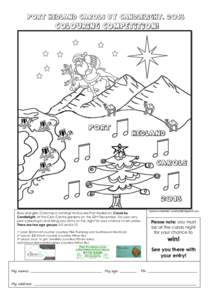 Port Hedland carols by candlelight, 2013  colouring competition! Boys and girls, Christmas is coming! And so are Port Hedland’s Carols by Candlelight, at the Civic Centre gardens on the 22nd December. Do your very