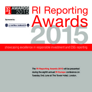 RI Reporting Sponsored by: Awards  2015