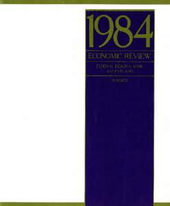 Economic Review Summer 1984 The Implementation of Industrial Policy