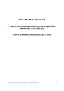 Microsoft Word - RIA General Application Amendment Regulations 2010