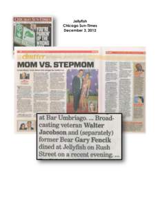 Jellyfish Chicago Sun-Times December 3, 2012 