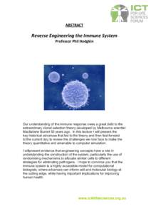 Biology / Clonal selection / Frank Macfarlane Burnet / Clonal / British knights / Immunology / Immune system / Medicine