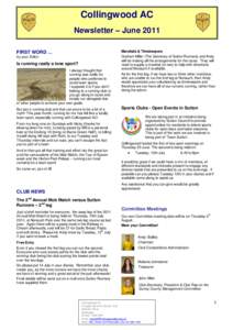 Microsoft Word - Collingwood AC Newsletter - June 2011