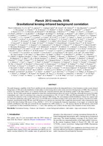 c ESO 2013 Astronomy & Astrophysics manuscript no. paper˙cib˙lensing March 20, 2013