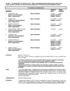 Microsoft Word - Planning Commission - LIST - EXTERNAL.doc