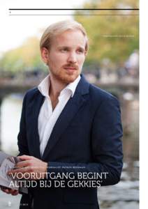 4  Rutger Bregman (foto: Janus van den Eijnden) In gesprek met schrijver/journalist Rutger Bregman