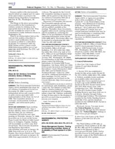 486  Federal Register / Vol. 73, No. 2 / Thursday, January 3, [removed]Notices Persons unable to file electronically should submit an original and 14 copies