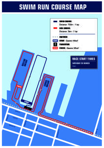 SWIM RUN COURSE MAP SWIM COURSE: Distance: 750m - 1 lap RUN COURSE: Distance: 3km - 1 lap FOOTPATH