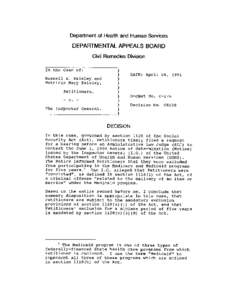 [removed]CR128 Russell E. Baisley and Patricia Mary Baisley v. The Inspector General