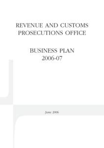 Revenue and Customs Prosecutions Office / Fraud / Serious Organised Crime Agency / Public administration / HM Revenue and Customs / Internal audit / Internal control / Missing trader fraud / Tax evasion / Auditing / Government / Accountancy