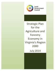 Strategic Plan for the Agriculture and Forestry Economy in Virginia’s Region