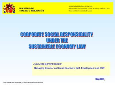 Corporate social responsibility / Social responsibility / Ministries of Chile